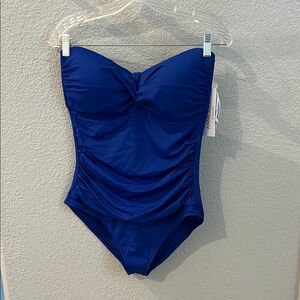 Anne Cole Women's One Piece Swimsuit in Blue